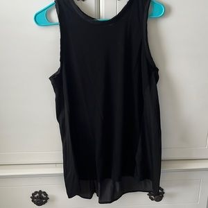 Black long tank